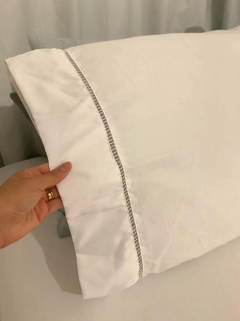 Conjunto de cama três peças 400 fios