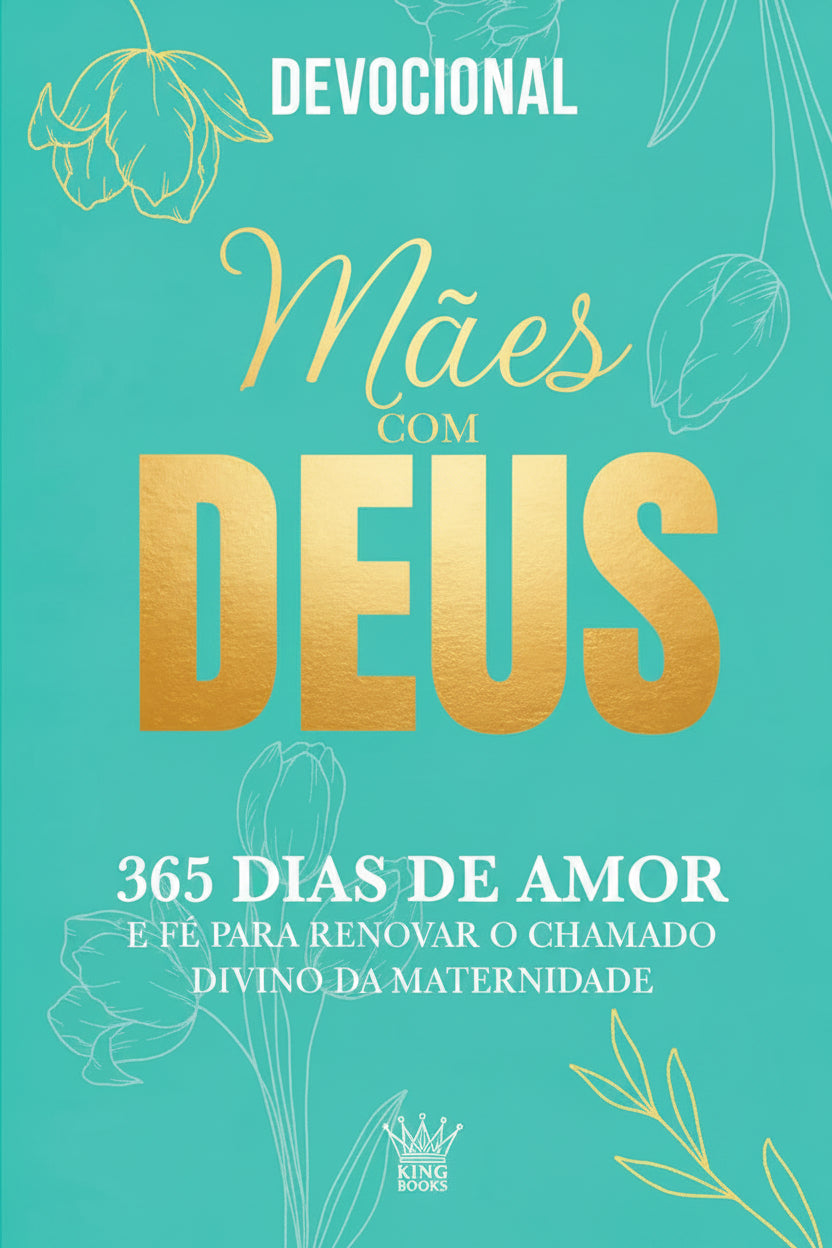 Capa frontal do Devocional Mães com Deus